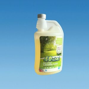 1 Litre 40 Shot ECO GREEN Cassette Fluid
