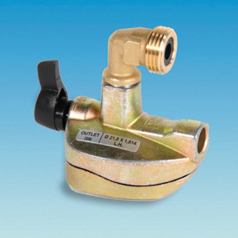 27mm Clip-on Adaptor x Butane 109 Male 90 Deg Outlet