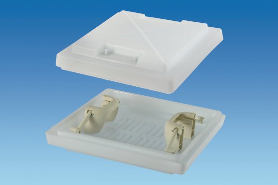 280 x 280 Dome only c/w Handles - Beige