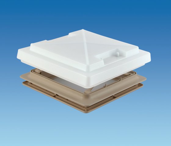 280 x 280 Rooflight c/w Flynet - Beige