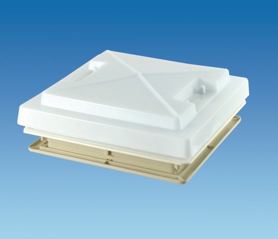 280 x 280 Rooflight c/w Flynet - White