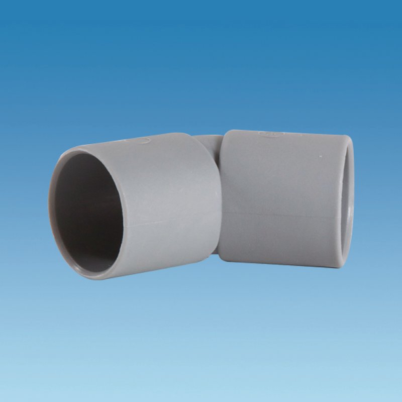 28mm Push Fit 135 Deg Connector