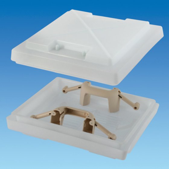 320 x 360 Dome only c/w Handles - Beige