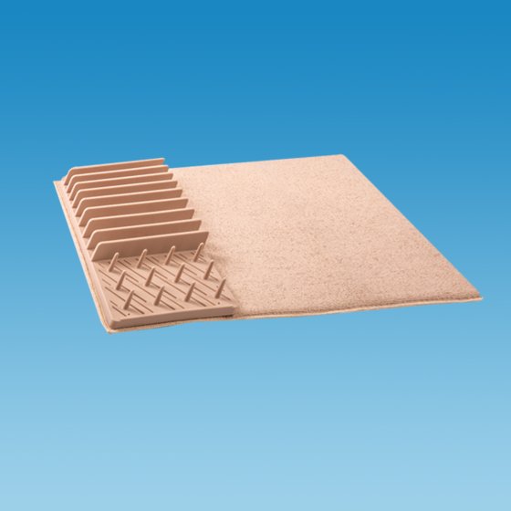 BEIGE - Drying Rack with Mat