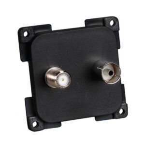BLACK C-Line TV & Satelite Socket