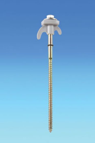 Hard Ground Peg - Drill Type - Grey Top