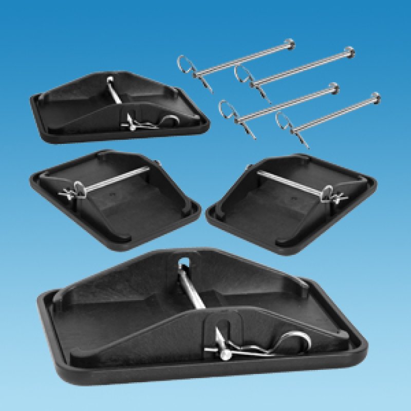 JUMBO Carafoot Jack Pad - Set Of 4