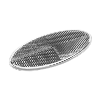 Oval Clear Reflector - Self Adhesive