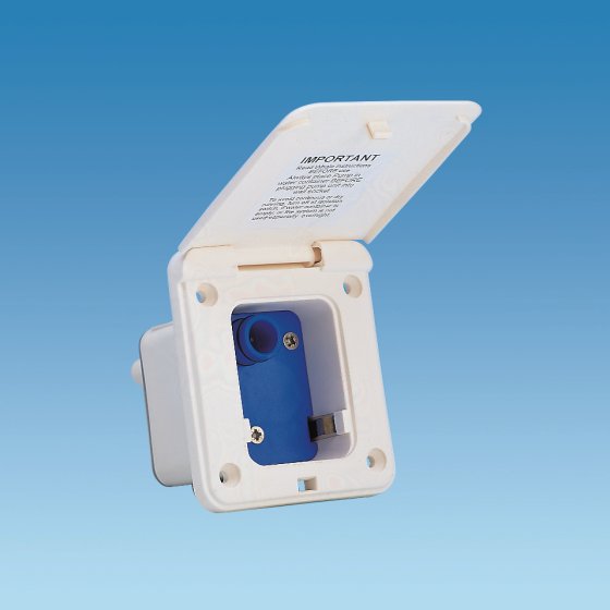 Whale Watermaster Socket W/o Pressure Switch - White